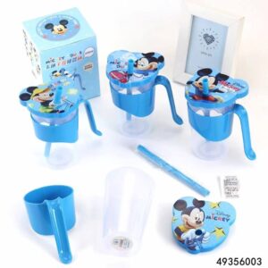 JARRA CON TAZAS DE MICKEY C/U 144PZ