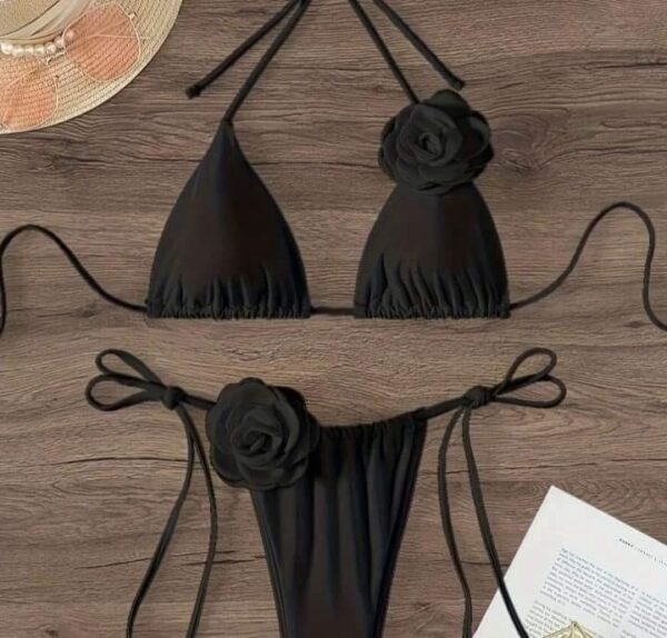 TRAJE DE BAÑO NEGRO - Image 2